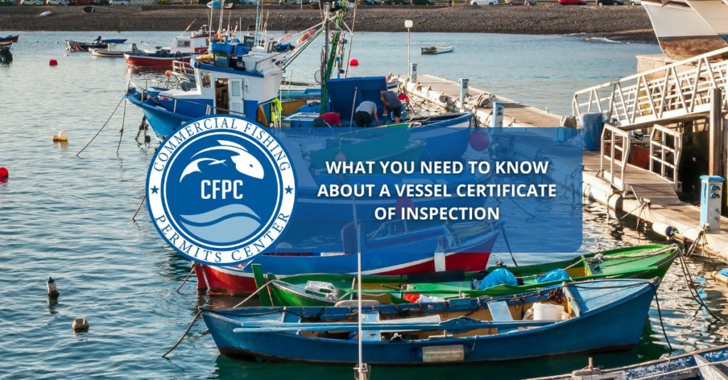 Vessel Certificate of Inspection