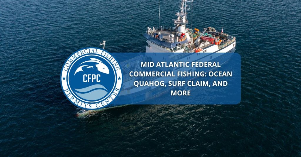 Mid Atlantic Federal commercial fishing