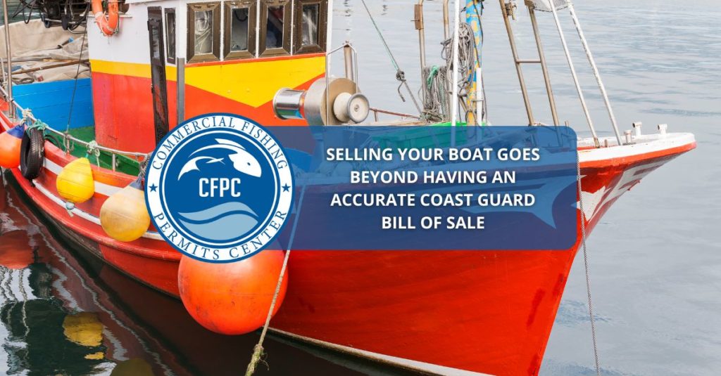 Coast Guard Bill of Sale